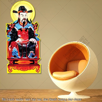 file tranh phong tho vector nam tao bac dau thanh hoang dep