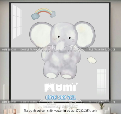 file tranh voi con chibi vector in do ao 17092025 thanh