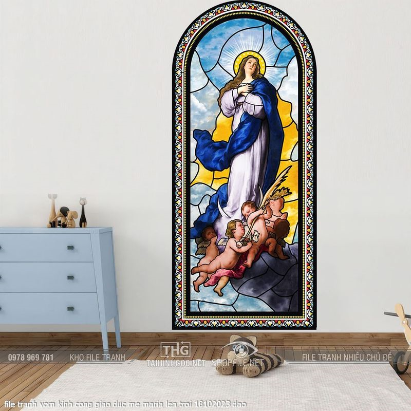 file tranh vom kinh cong giao duc me maria len troi 18102023 dao