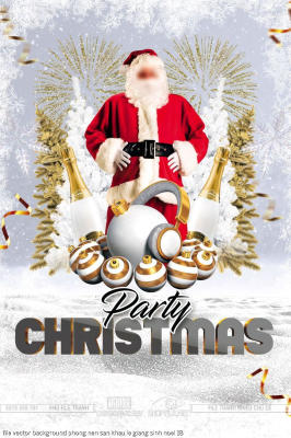 file vector background phong nen san khau le giang sinh noel 18