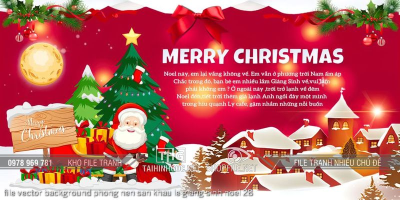 file vector background phong nen san khau le giang sinh noel 28