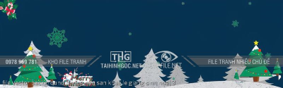 file vector background phong nen san khau le giang sinh noel 3