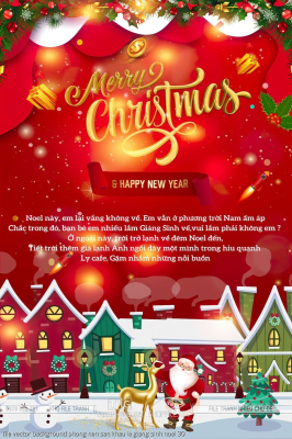 file vector background phong nen san khau le giang sinh noel 30