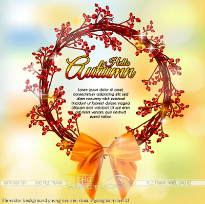 file vector background phong nen san khau le giang sinh noel 31
