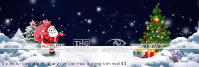file vector background phong nen san khau le giang sinh noel 43
