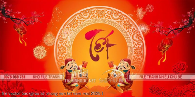 file vector background phong nen tet nam moi 2025 1