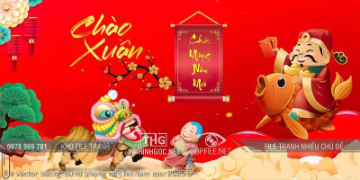 file vector background phong nen tet nam moi 2025 5