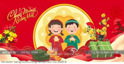 file vector background phong nen tet nam moi 2025 8