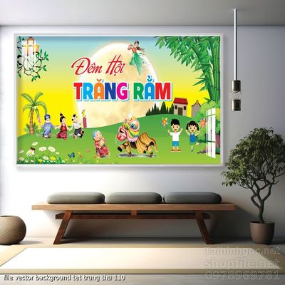file vector background tet trung thu 110