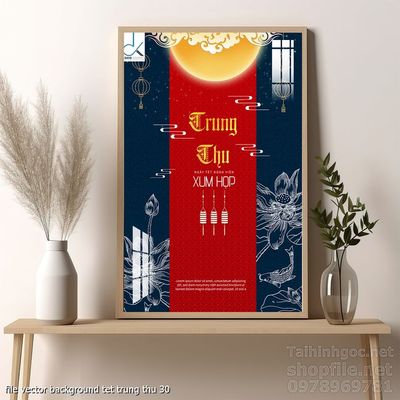 file vector background tet trung thu 30