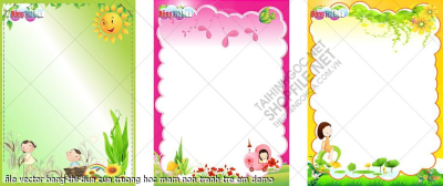 file vector bang thi dua cua truong hoc mam non tranh tre em