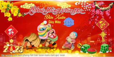 file vector cdr nen phong tet tan xuan nam moi quy mao