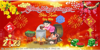 file vector cdr nen tan xuan nam moi phong decor dang cap