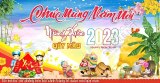 file vector cdr phong nen boi canh trang tri xuan moi quy mao