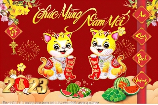 file vector cdr phong nen nam moi dac sac nhat xuan quy mao