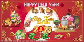 file vector cdr phong tan nien nam moi decor nghe thuat