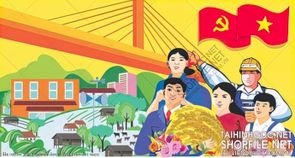 file vector cdr tranh co dong phat trien dat nuoc