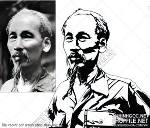 file vector cdr tranh phac thao bac ho file vector cdr tranh phac thao bac ho