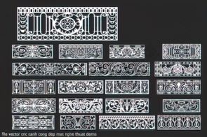 file vector cnc canh cong dep mat nghe thuat