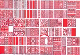 file vector cnc canh cong hang rao chinh chi vach ngan cac phong