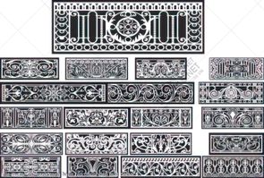 file vector cnc canh cong hang rao decor dep mat