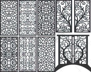 file vector cnc chi tiet vach ngan decor