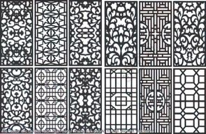 file vector cnc chi tiet vach ngan decor nhung can phong va khu vuc lam viec