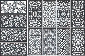 file vector cnc chi tiet vach ngan hang rao decor tranh nha o doc dao