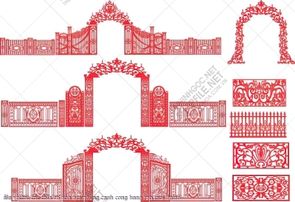 file vector cnc chia se anh em nhung canh cong hang rao moi