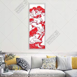 file vector cnc chim hac cay tung decal 28122022 quyen