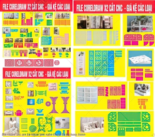 file vector cnc gia ke nhieu loai nghe thuat de su dung