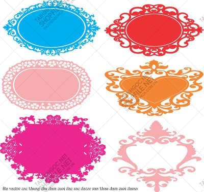 file vector cnc khanh dam cuoi khung chu dam cuoi dac sac decor san khau dam cuoi