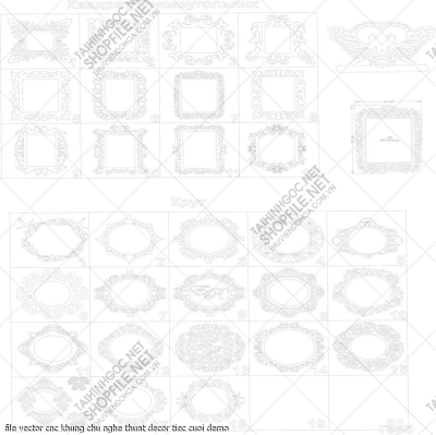 file vector cnc khanh dam cuoi khung chu nghe thuat decor tiec cuoi