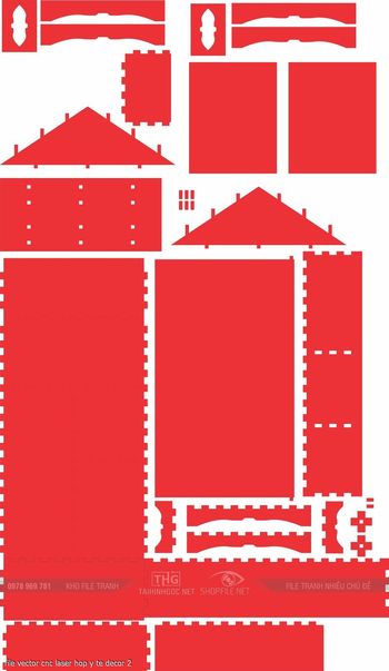 file vector cnc laser hop y te decor 2