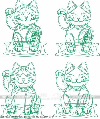 file vector cnc laser lieng tet khac dua hau meo than tai 4