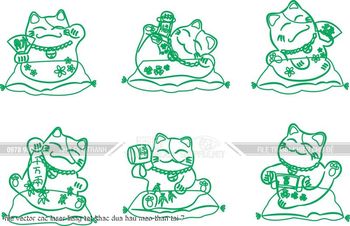 file vector cnc laser lieng tet khac dua hau meo than tai 7