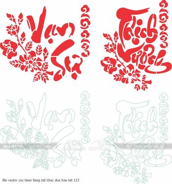 file vector cnc laser lieng tet khac dua hau tet 113