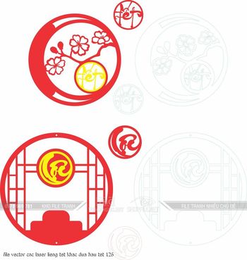 file vector cnc laser lieng tet khac dua hau tet 126