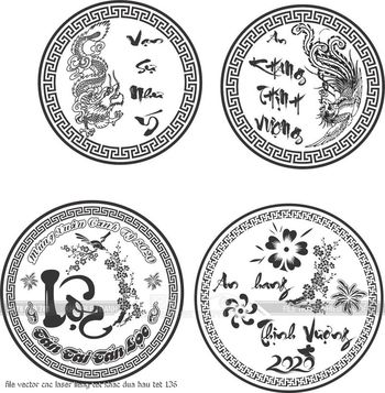 file vector cnc laser lieng tet khac dua hau tet 136