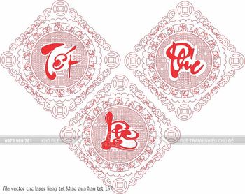 file vector cnc laser lieng tet khac dua hau tet 157