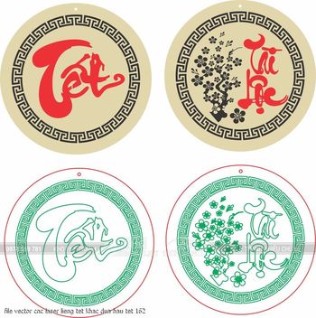 file vector cnc laser lieng tet khac dua hau tet 162