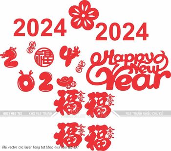 file vector cnc laser lieng tet khac dua hau tet 167