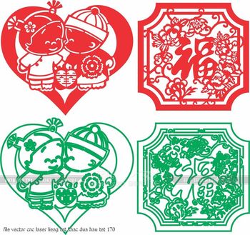 file vector cnc laser lieng tet khac dua hau tet 170