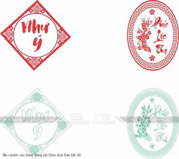 file vector cnc laser lieng tet khac dua hau tet 40