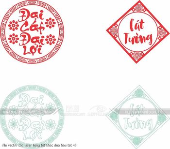 file vector cnc laser lieng tet khac dua hau tet 45