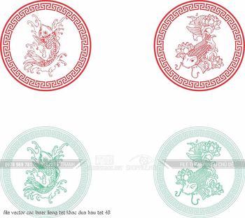 file vector cnc laser lieng tet khac dua hau tet 48