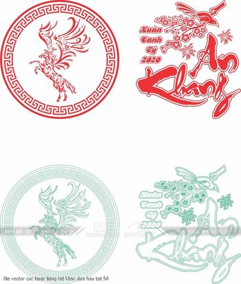 file vector cnc laser lieng tet khac dua hau tet 50