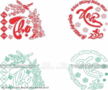 file vector cnc laser lieng tet khac dua hau tet 53