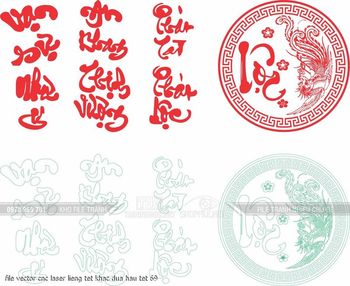 file vector cnc laser lieng tet khac dua hau tet 69