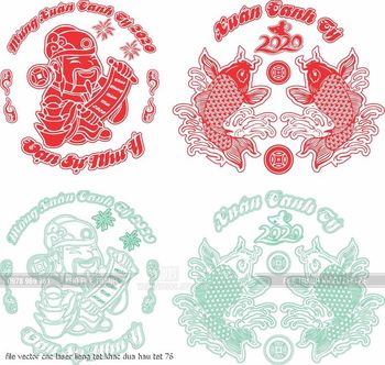 file vector cnc laser lieng tet khac dua hau tet 76